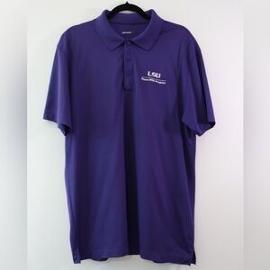 Sport-Tek LSU Purple Polo Shirt Sz. XL